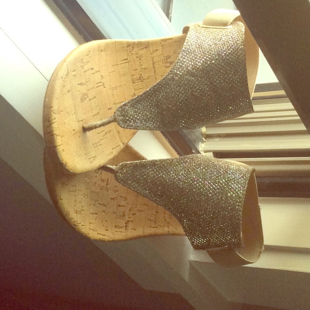 Laura Scott glittery shoes